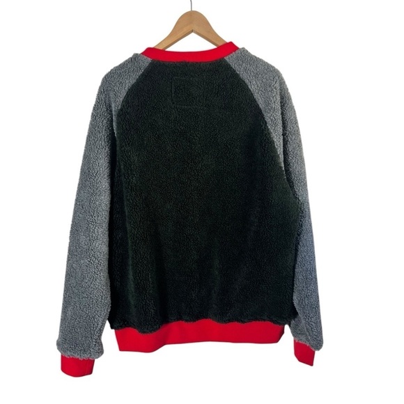 HOLUBAR Teddy Sherpa Fleece Pullover Sweatshirt - Picture 3 of 9